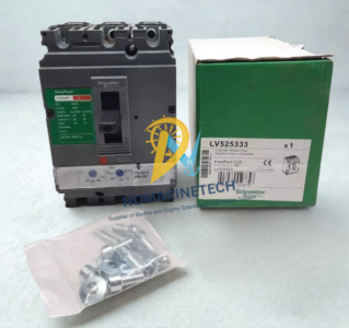 Schneider EasyPact CVS250F 250A 3P MCCB Complete Kit. Complete set of Schneider EasyPact CVS250F 250 Amps 3 Pole circuit breaker LV525333 with original box and mounting bolts.