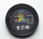Original Eaton product box for E42DIR48230 showing voltage ratings 48-150VDC and 100-230VAC.