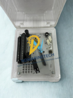 Honeywell CC TAIN01 Analog Input IOTA Module 51306513 175 inside its clear protective enclosure showing the termination block and circuit board components.