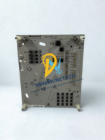Rear printed circuit board PCB view of the Honeywell CC TAIN01 Experion Series C module showing surface mount electronics and assembly stamps.