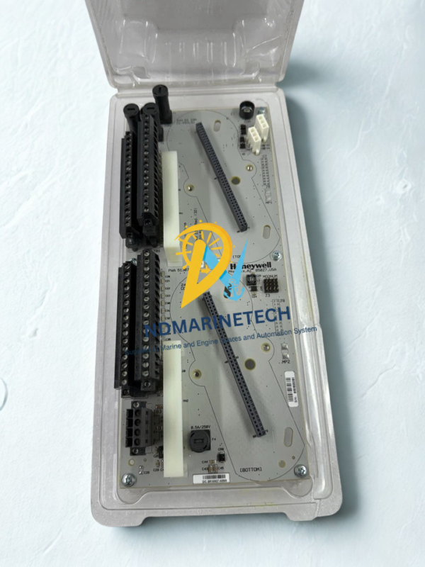 Honeywell CC-TDIL61 in Protective Packaging Honeywell CC-TDIL61 Experion Series C 32-channel digital input module inside protective anti-static plastic packaging.