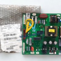 Hypertherm 041802-00L power distribution circuit board assembly alongside its original packaging label