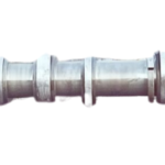 Complete marine diesel engine camshaft assembly for MAN B&W 7L40/54 four-stroke propulsion plant featuring precision-ground valve lobes and integrated drive gear.