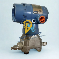 Rosemount 2051 differential pressure flow transmitter with coplanar flange and 1 2 NPT adapters