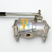 Double-acting reciprocating Sili CS-25Y/H marine hand pump for shipboard oil and water transfer.