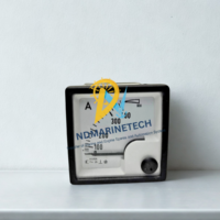 Front face dial of Tamrotor TMC NT5254 marine compressor A-meter gauge displaying 400/5A current rating scale up to 800 Amps by NDMARINETECH.