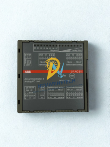ABB GJR5252300R0101 Wiring Diagram Top-down view showing wiring terminals and diagram for ABB GJR5252300R0101