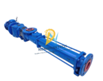 Full side view of BPI 16DNL1 progressive cavity pump with Motive gear motor.