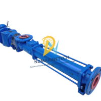 Full side view of BPI 16DNL1 progressive cavity pump with Motive gear motor.