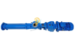Full side view of BPI 16DNL1 progressive cavity pump with Motive gear motor.