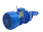 Rear view of Motive motor coupled to BPI 16DNL1 progressive cavity pump.