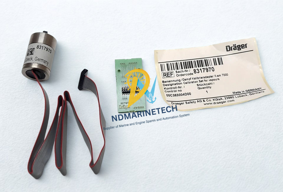 DRAGER 8317970 Calibration Adapter Complete Dräger 8317970 calibration set for vapours X-am 7000 with original factory label 00C383004D00