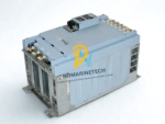 Manufacturer rating label and technical specifications plate for Eaton SPX250A0-4A2B1 380-500V inverter.