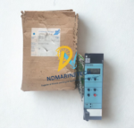 New old stock Endress and Hauser FMX 570 level transmitter card resting alongside its original factory cardboard packaging box showing product model stickers.