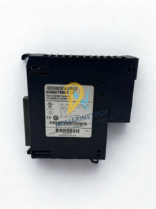 GE Fanuc IC695ETM001-EP RX3i Ethernet Module Technical Specifications Label Back label and specifications sticker of the GE Fanuc IC695ETM001-EP RX3i Ethernet Module.