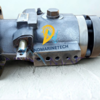 Hyundai HiMSEN H25-33 fuel injection pump assembly for marine auxiliary diesel engine generators.