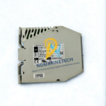 Side view of JUMO 701160/9-0153-043-25 safetyM TB/TW safety temperature limiter relay unit showing the product specification label, CE and cULus marks, and technical parameters.