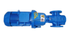 Top view of Kral KF-85.DBA.008997 triple screw pump with electric motor