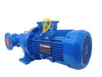 Angled view of Kral KF-85.DBA.008997 pump and electric motor unit