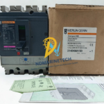 New in box Merlin Gerin Compact NS250H MA150 3P3t circuit breaker part number 31404MA150 with original packaging manual and factory inspection certificate.