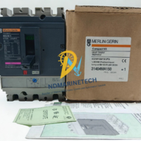 New in box Merlin Gerin Compact NS250H MA150 3P3t circuit breaker part number 31404MA150 with original packaging manual and factory inspection certificate.
