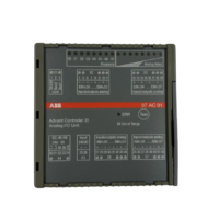 Top-down view showing wiring terminals and diagram for ABB GJR5252300R0101