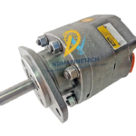 Isometric view of the Parker M2A33912T20NB high-speed hydraulic motor for industrial applications.
