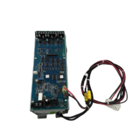 Top down view of Simplex 4100-5102 XPS Expansion Power Supply printed circuit board showing notification appliance circuits terminal blocks and wiring harness.
