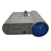 Honeywell CC-PCF901 Series C Control Firewall front panel showing power status LEDs and 1 to 8 Ethernet port channels.