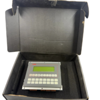 ABB HIEE200130R0002 control panel display securely packed in a protective industrial box with foam cushioning.