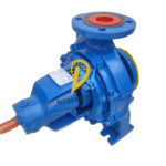 Side view of new Allweiler NT 65-200 centrifugal pump for marine applications