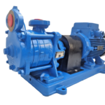 Full view of new Allweiler SON331W G2V 22 self-priming centrifugal pump