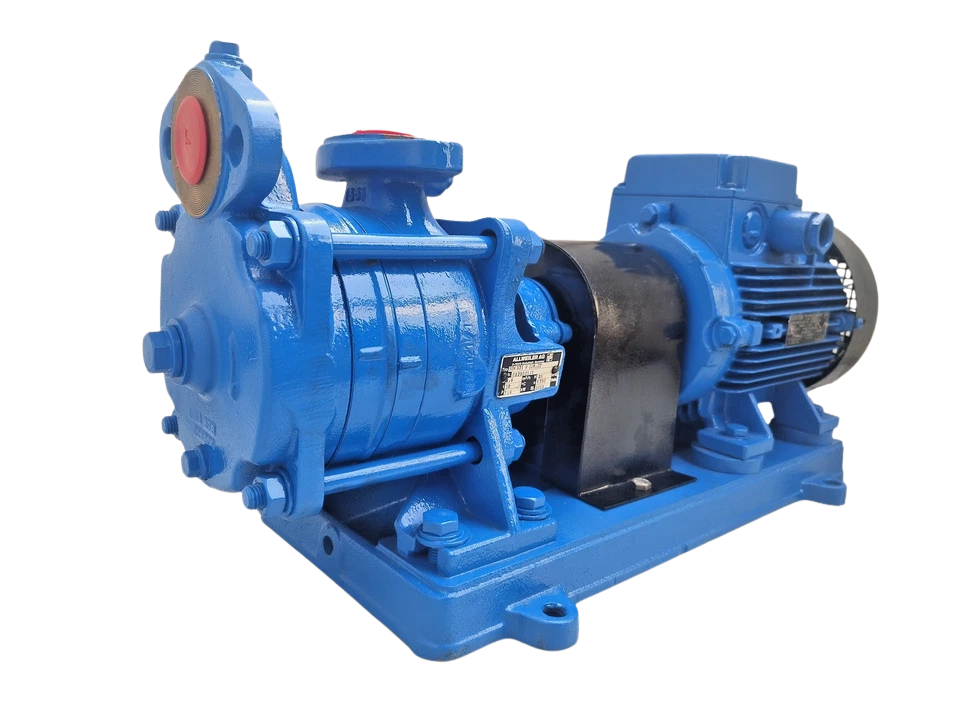 Allweiler SON331W G2V 22 Full view of new Allweiler SON331W G2V 22 self-priming centrifugal pump