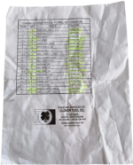Clover Tool C54450-51 fluid end pump spares parts list and packing slip detailing items, quantities, descriptions, and part numbers from Clover Tool Co., Houston, Texas.