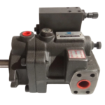 Duplomatic VPPL-022PQC-R00S/20N variable displacement axial piston pump side profile