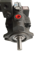 Duplomatic VPPL-022PQC-R00S/20N pump input shaft and mounting flange view