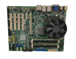 Dynamic E150630 BL630 94U-0 industrial motherboard back view showing green PCB trace layout