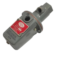 Fireye Type 45RM1 Model 1003 infrared self-checking flame scanner with gray cast-aluminum housing and threaded conduit entries