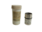 Honeywell Analytics SPXCDXSHXSS H2S sensor next to its original protective storage container