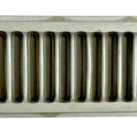 Bottom base view of Industrial Suction Valve VAL 0190 with precision-ground sealing surface