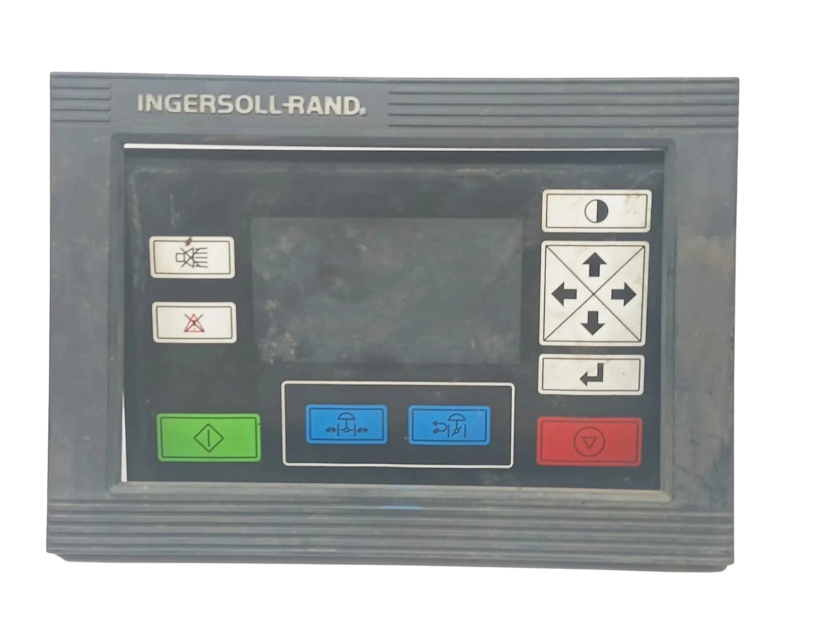 Ingersoll-Rand User Terminal 22110399 Ingersoll Rand 22110399 compressor controller rear cooling vents and mounting flange