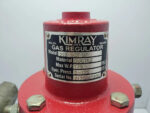 Kimray 212 SGT BP nameplate detailing Model 212 SGT BP, Ductile material, 175 PSI Max WP, and 5-125 PSI Oper Press