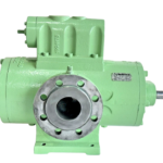 DIN standards and casting identification markings on Leistritz L3MG 52 104 pump body