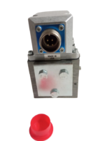 MOOG D631K 294FK valve electrical connector plug interface and Made in USA label