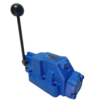 Mannesmann Rexroth H-4WMM22J60 manual hydraulic spool valve isometric angle overview