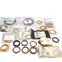 Full kit overview of the NOV Varco 718636 2-year major service repair kit for 3-inch 15M top-entry mud valves, including high-pressure dynamic seals.