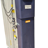 Parker MAXIGAS108 PSA Nitrogen Generator 625 Lit Structural Volume assembly featuring industrial digital control interface and integrated pressure gauges.