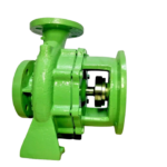 Side profile of SG 50-200 end suction centrifugal pump with back pull out design