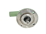 Front mounting flange and keyed drive shaft of the Steimel SF2-8KRD Gear Pump