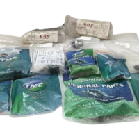 Genuine TMC Tamrotor Marine Compressor Spare Parts Kit containing original replacement valves, seals, and gaskets